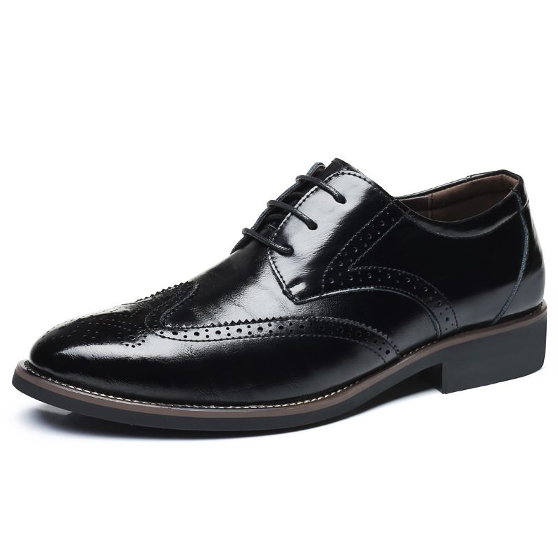 2024 Nowe Męskie Buty Brogue Duże Rozmiary Modne Business Casual Formalne 38-48 Rozmiarów