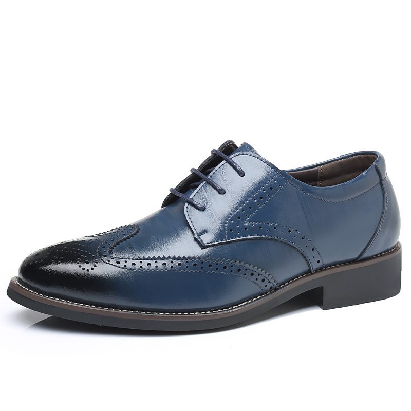 2024 Nowe Męskie Buty Brogue Duże Rozmiary Modne Business Casual Formalne 38-48 Rozmiarów