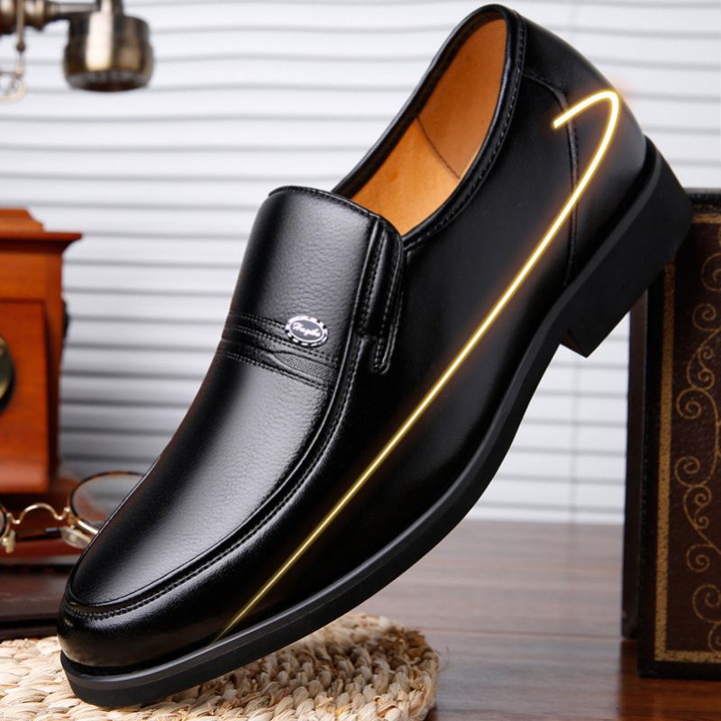 2024 Obuwie Męskie Biznesowe Oddychające Hollow Sandały Casual Dress Shoes