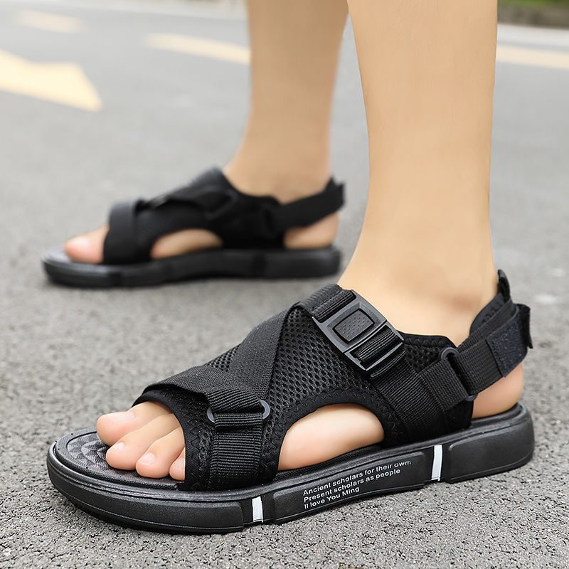 Sandały Teen New Summer Men's Casual Antypoślizgowe Kapcie Sportowe Do Jazdy Na Plaży