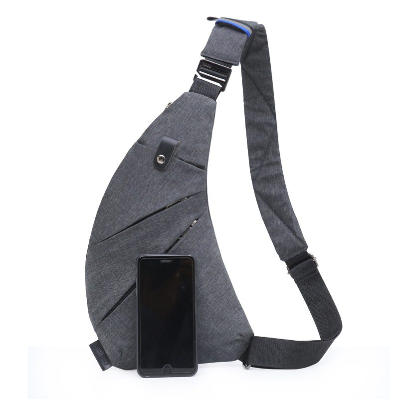 Męska Wielofunkcyjna Torba Na Ramię Messenger Digital Storage Gun Bag Casual Anti-theft Chest Bag