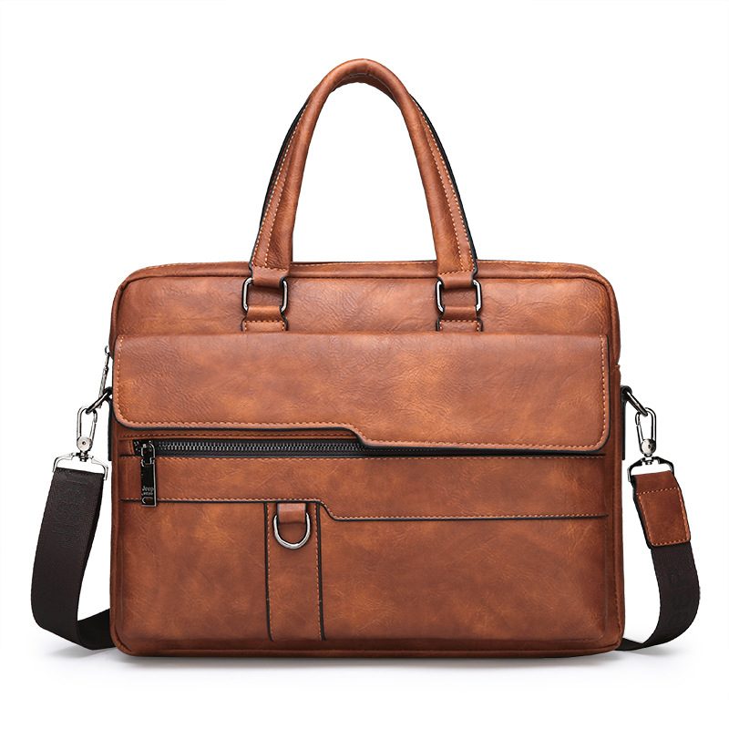 Torebka Męska Teczka Torba Komputer Messenger Business Casual Travel Na Ramię