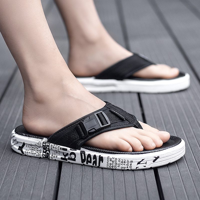 Letni Nowy Trend Plażowy Wewnątrz I Na Zewnątrz Moda Eva Flip-flop Sandały Kapcie Buty Klapki Męskie