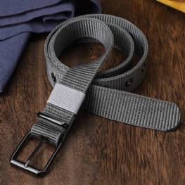 Pas Perforowany Pasek Z Płótna Męski Ze Sprzączką Student Youth Jeans Belt Extended Women