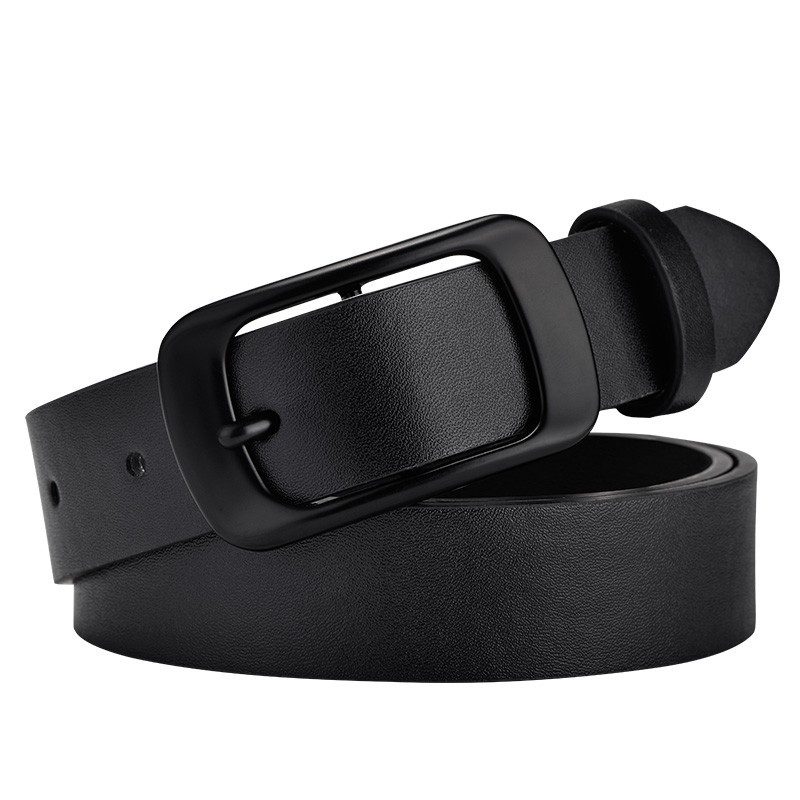 Pasek Damski Fashion Black Belt Dekoracja Studencka Jeans Women