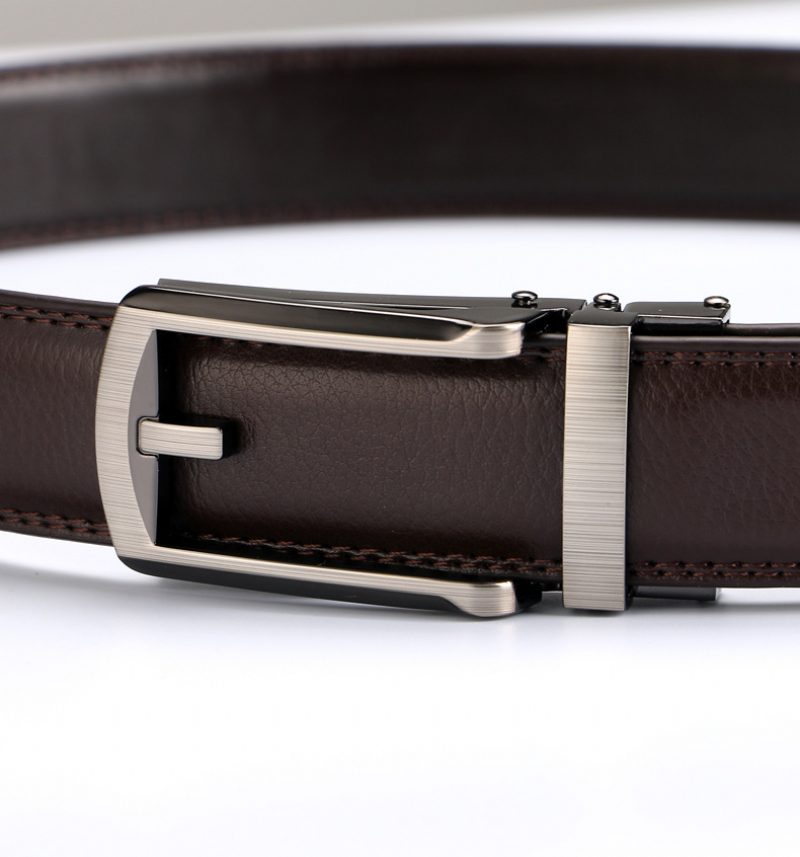 Skórzany Pasek Ze Sztuczną Igłą Automatyczny Ze Sprzączką Specjalny Męski Comfort Click Belt