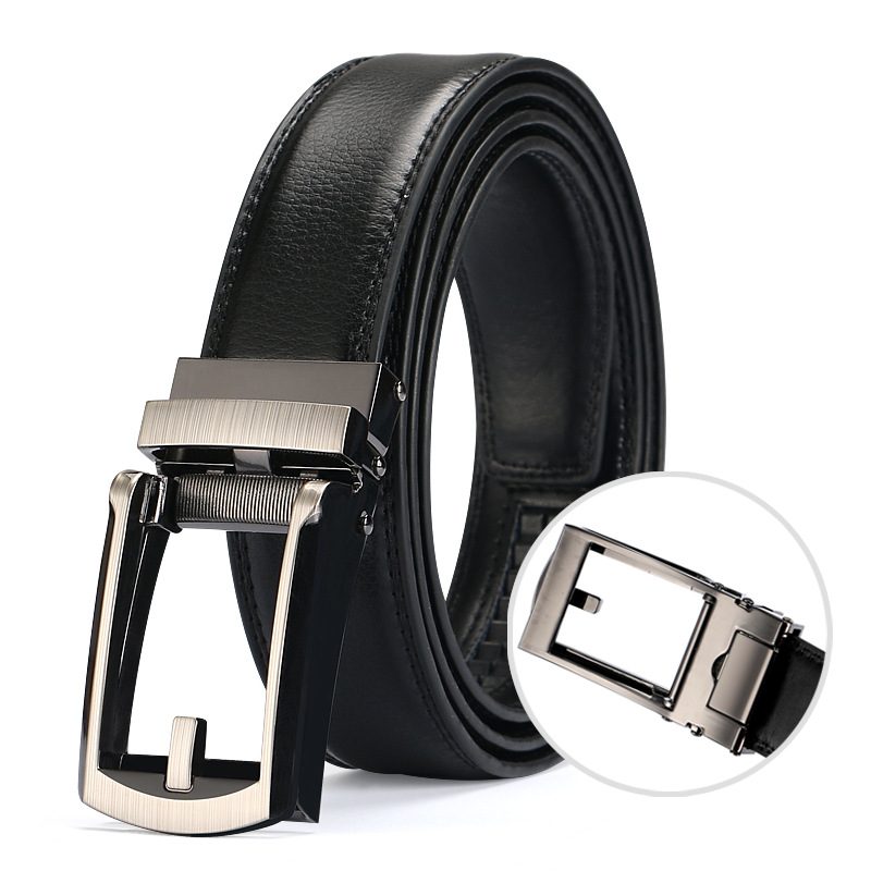 Skórzany Pasek Ze Sztuczną Igłą Automatyczny Ze Sprzączką Specjalny Męski Comfort Click Belt