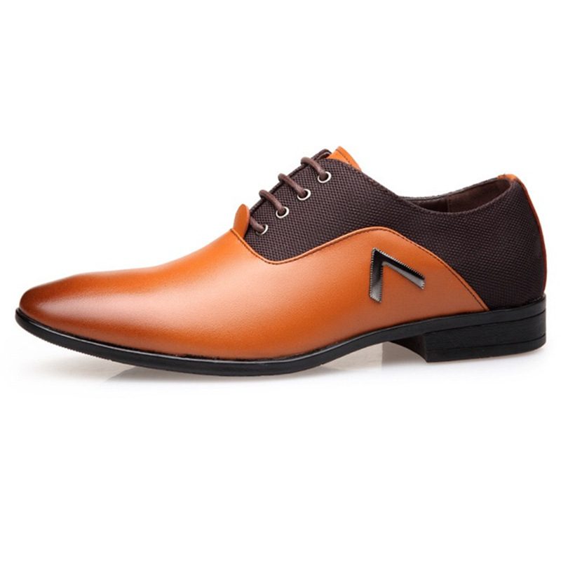 Aofu 3531 Męskie Buty Oxford Duże Rozmiary Business Casual Dress Shoes 38-48