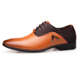 Aofu 3531 Męskie Buty Oxford Duże Rozmiary Business Casual Dress Shoes 38-48