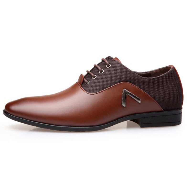 Aofu 3531 Męskie Buty Oxford Duże Rozmiary Business Casual Dress Shoes 38-48